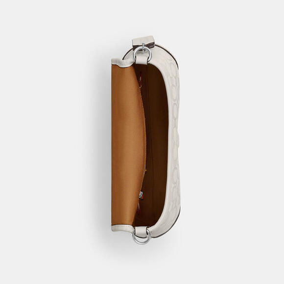 Soho Flap Bag In Signature Jacquard - Picture 8 of 9